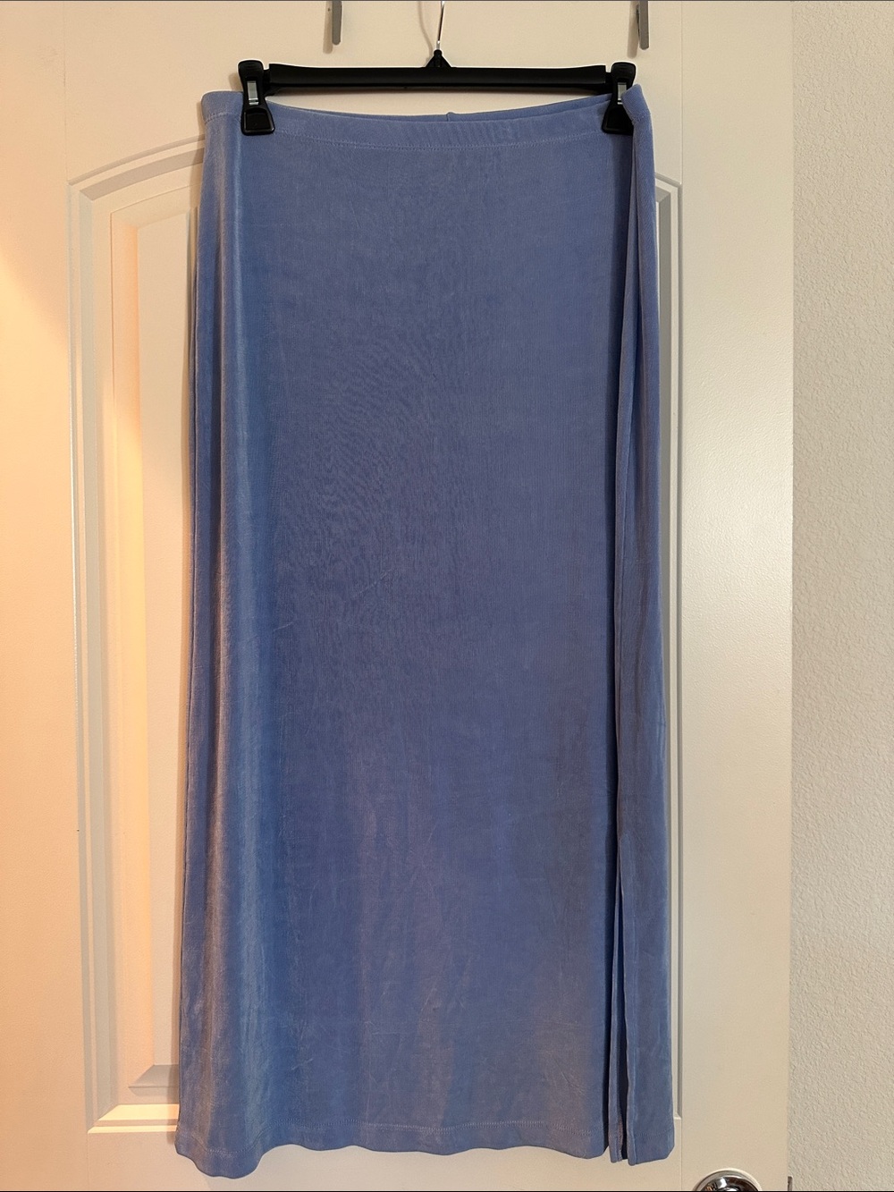 Periwinkle Light Blue Maxi Skirt size large